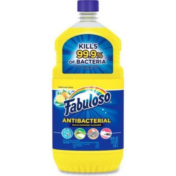 Fabuloso® Antibacterial Multi-Purpose Cleaner, Sparkling Citrus Scent, 48 Oz. Bottle, 6/Carton, Colgate-Palmolive, Mfr#: 98557